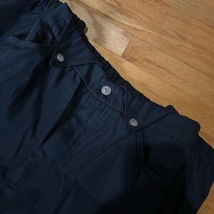 Black Elastic Waist joggers